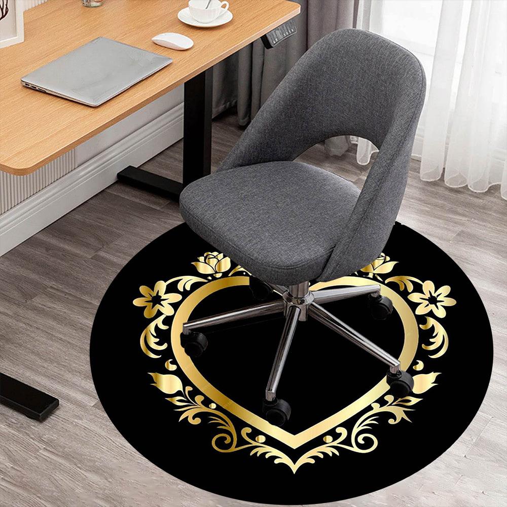 1PC Heart Flowers Office Round Area Rug, Under Office Chairs Bedroom Living Room Home Decor,Carpet for Office, -1110270 80cm by 80cm
1PC Heart Flowers Office Round Area Rug, Under Office Chairs Bedroom Living Room Home Decor,Carpet for Office, -1110270 80cm by 80cm