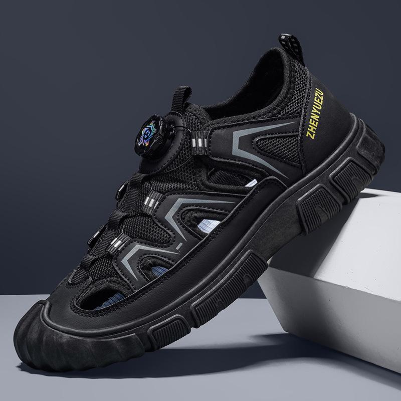 Men s Breathable Hiking Sandals Closed Toe Rotary Buckle Outdoor Trekking Shoes 39 чорний
Men s Breathable Hiking Sandals Closed Toe Rotary Buckle Outdoor Trekking Shoes 39 чорний