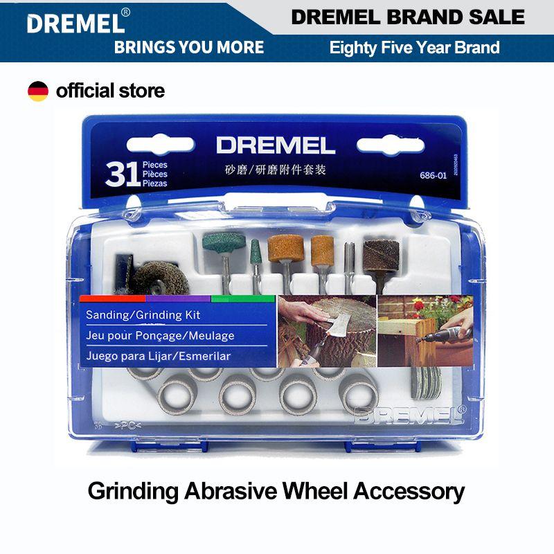 Ротаційна шліфувальна машина Dremel 686-01 із 31 предмета та набір аксесуарів для шліфувальної машини
Ротаційна шліфувальна машина Dremel 686-01 із 31 предмета та набір аксесуарів для шліфувальної машини
