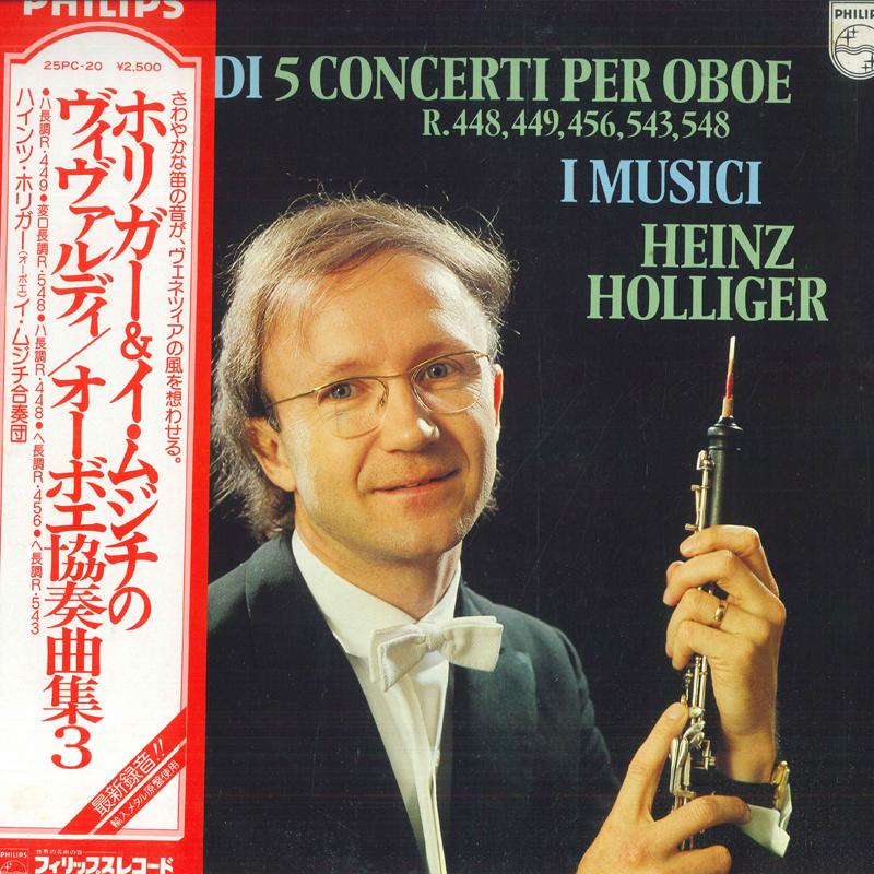 LP Record I MUSICI, HEINZ HOLLIGER - Вивальди: Концерты для гобоя 25PC20 PHILIPS Япония Obi Классика Б/у
LP Record I MUSICI, HEINZ HOLLIGER - Вивальди: Концерты для гобоя 25PC20 PHILIPS Япония Obi Классика Б/у