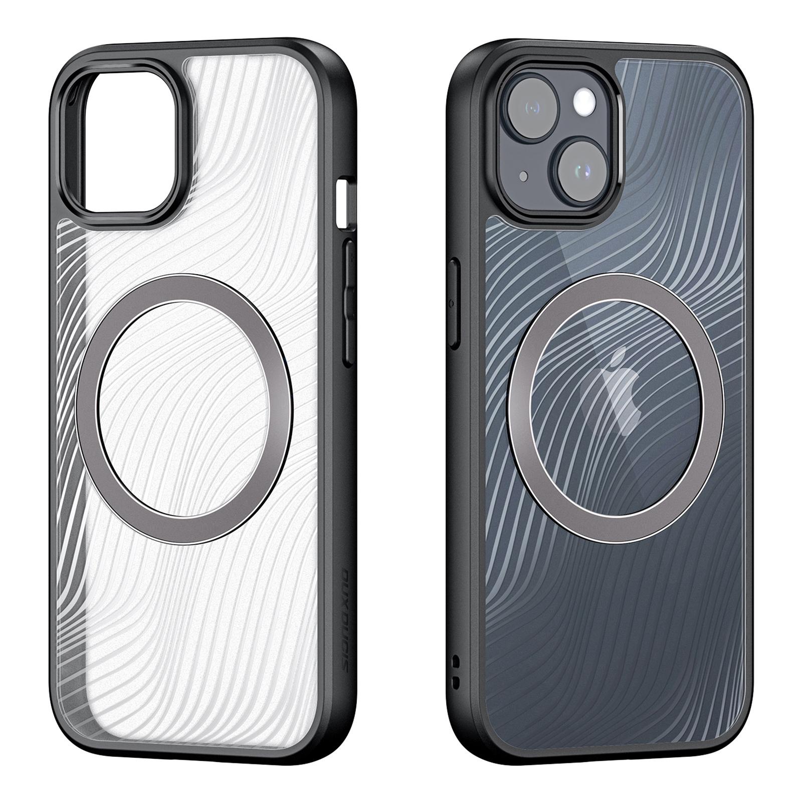 DUX DUCIS Aimo Series Magnetic Phone Case for iPhone 15 TPU+PC Matte Phone Cover (REACH Certification) Black
DUX DUCIS Aimo Series Magnetic Phone Case for iPhone 15 TPU+PC Matte Phone Cover (REACH Certification) Black