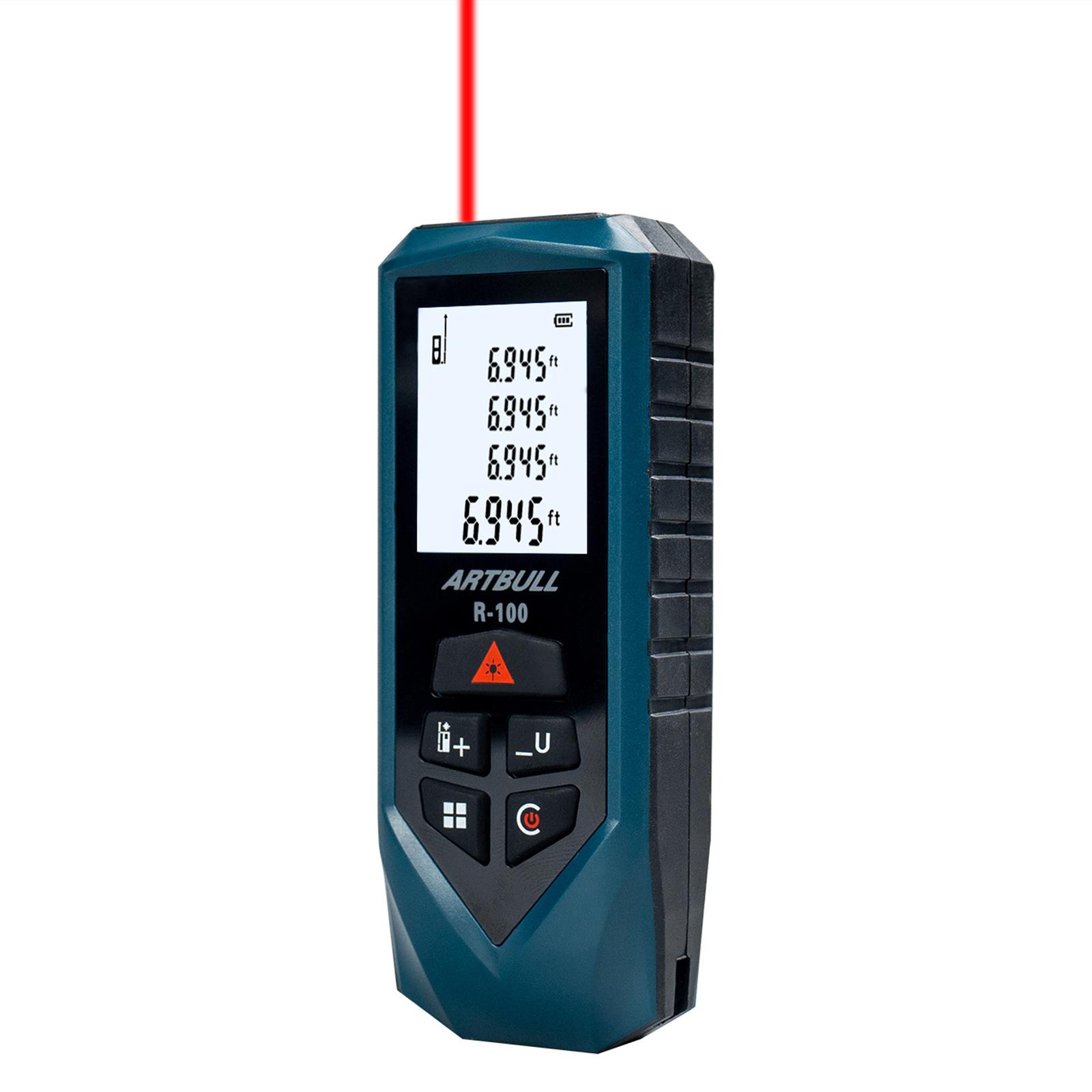 Hot Sale ARTBULL Laser Distance Meter Handheld Infrared Distance Measuring Device Electronic Ruler100m 100m
Hot Sale ARTBULL Laser Distance Meter Handheld Infrared Distance Measuring Device Electronic Ruler100m 100m