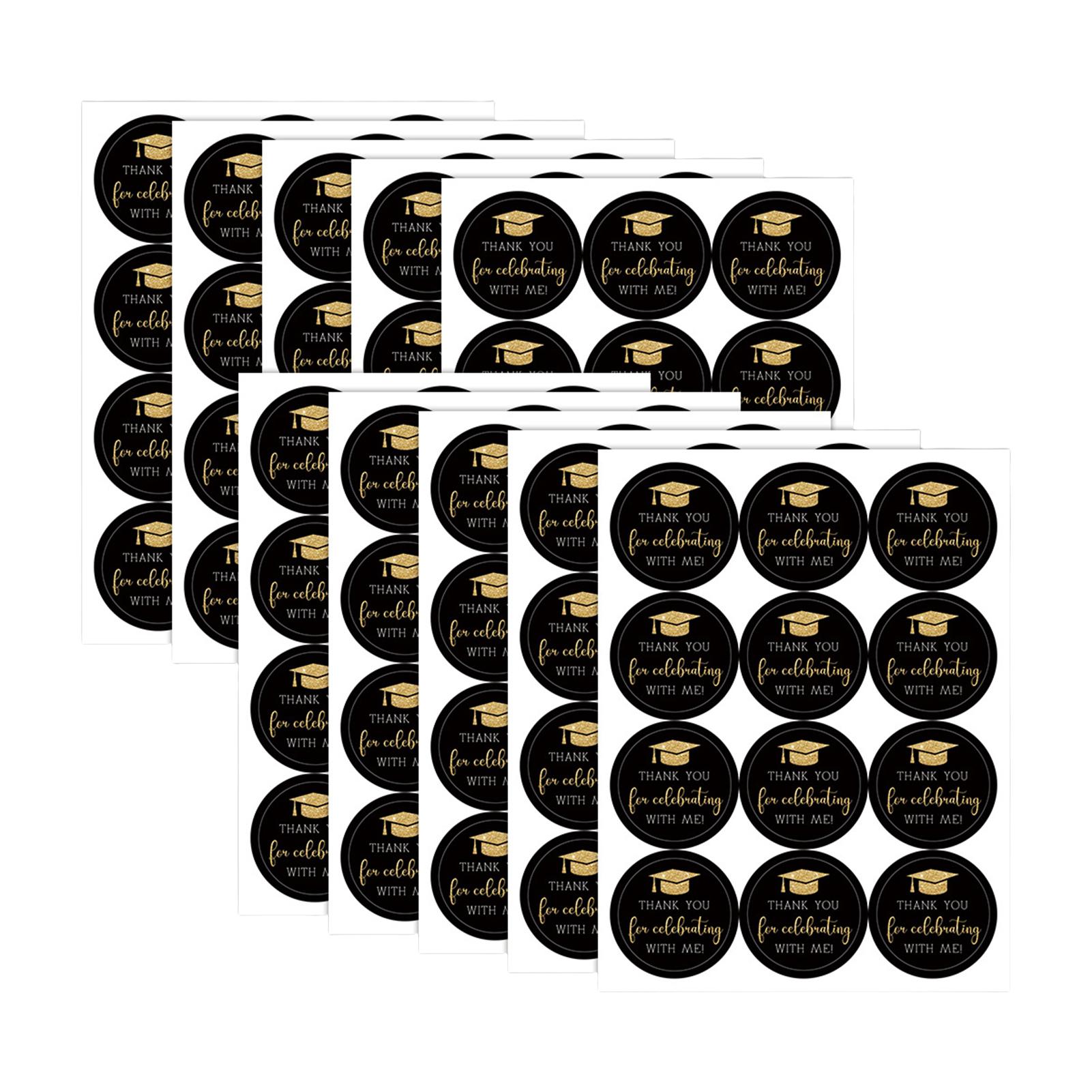 Round English Graduation Stickers 120Pcs for Notebooks Phones Cups Waterproof Durable Decoration
Round English Graduation Stickers 120Pcs for Notebooks Phones Cups Waterproof Durable Decoration