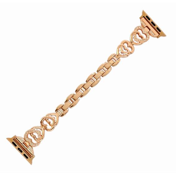 Diamond Heart Watch Strap for Apple Watch band 40 44 38 45 41 49 42mm Metal Double Heart Bracelet iWatch Series 11 10 Ultra 8 9 iwatch S1S2S3 42mm рожевий колір золота
Diamond Heart Watch Strap for Apple Watch band 40 44 38 45 41 49 42mm Metal Double Heart Bracelet iWatch Series 11 10 Ultra 8 9 iwatch S1S2S3 42mm рожевий колір золота