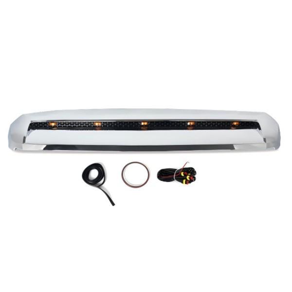 Tundra 2014–2021 Hood Trim: Electroplated Silver with Lights 138*15*25
Tundra 2014–2021 Hood Trim: Electroplated Silver with Lights 138*15*25