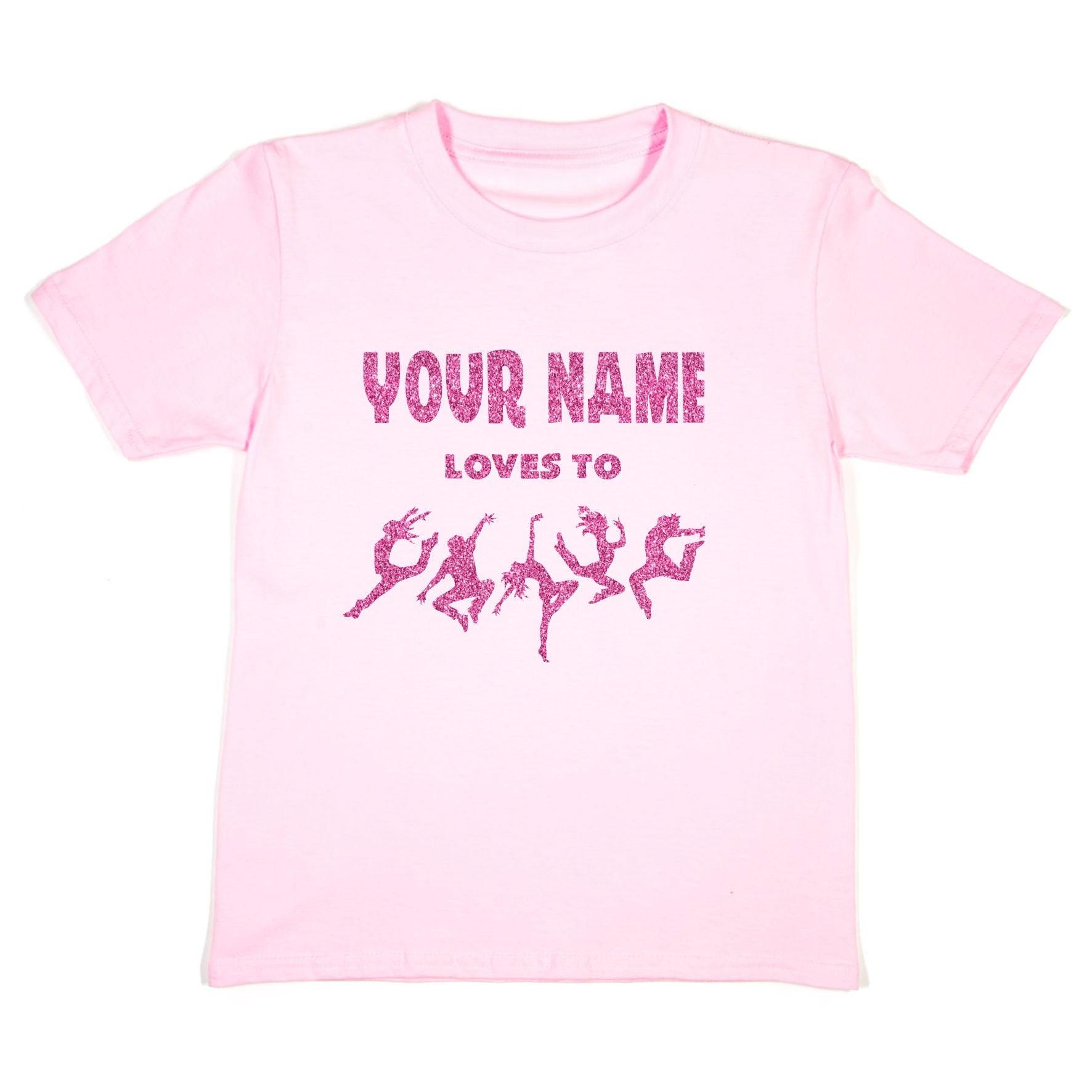 Personalized Loves To Dance Pink Glitter Print Unisex CottonTshirt Comfortable Fashionable Loose Casual Street Anime Style M
Personalized Loves To Dance Pink Glitter Print Unisex CottonTshirt Comfortable Fashionable Loose Casual Street Anime Style M