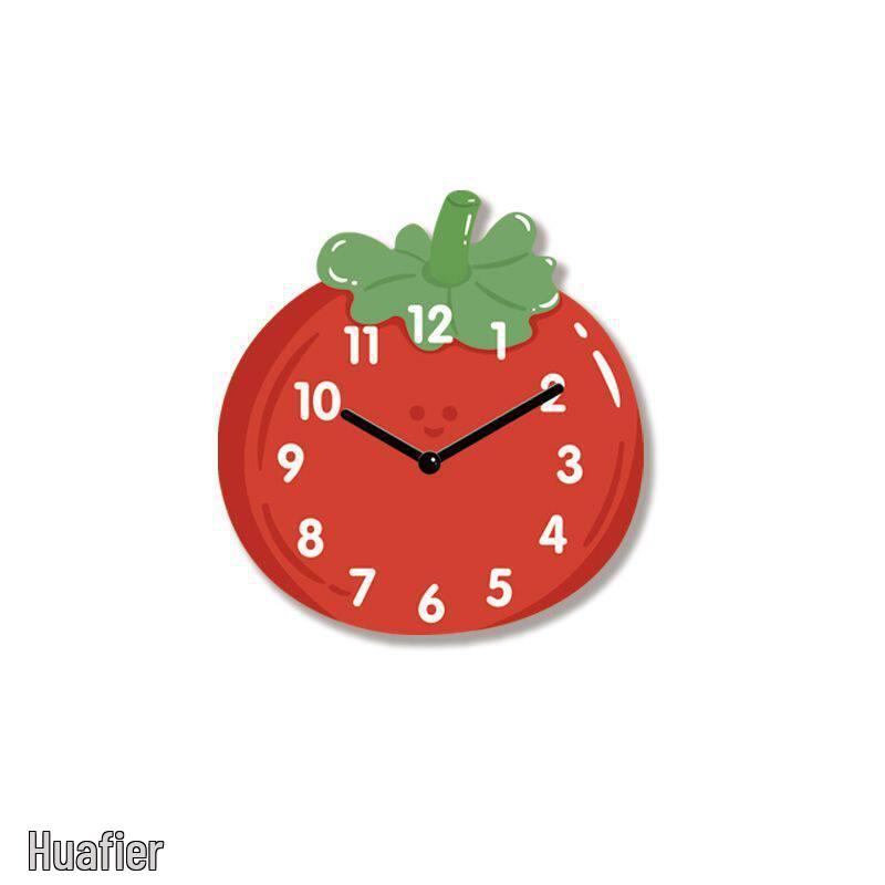 3D Vegetable Cartoon Refrigerator Magnet Clock - Silent Home Decor Standard, width and height approximately 15cm томатний
3D Vegetable Cartoon Refrigerator Magnet Clock - Silent Home Decor Standard, width and height approximately 15cm томатний