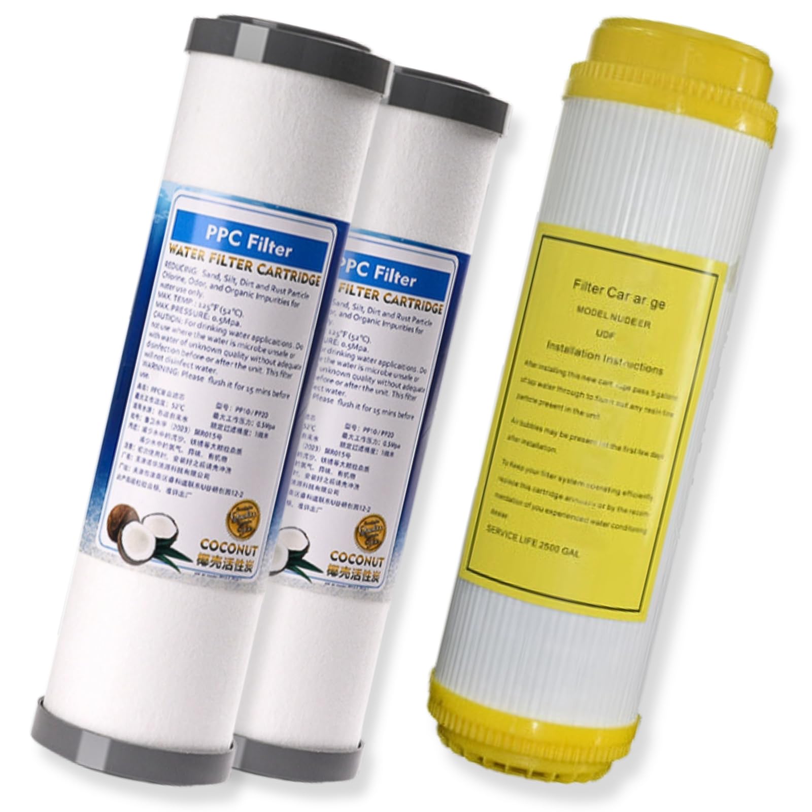 UMikke External Aquarium Tank Water Purifier Filter 2 PPC Cation Set Sediment Sintered Activated Carbon Adsorption Water Softening Aquatic Plant
UMikke External Aquarium Tank Water Purifier Filter 2 PPC Cation Set Sediment Sintered Activated Carbon Adsorption Water Softening Aquatic Plant