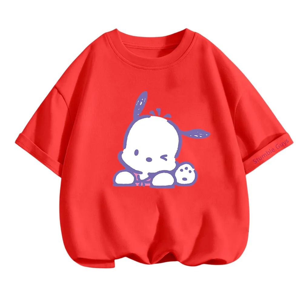 Летняя Новая Футболка Детская Sanrio Модная Повседневная Одежда Одежда для Мальчиков и Девочек 100
Летняя Новая Футболка Детская Sanrio Модная Повседневная Одежда Одежда для Мальчиков и Девочек 100