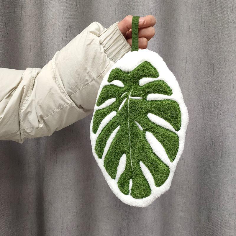 Anthurium Leaf Thickened Hand Towel - Cute, Creative Hanging Towel for Bathroom or Kitchen
Anthurium Leaf Thickened Hand Towel - Cute, Creative Hanging Towel for Bathroom or Kitchen