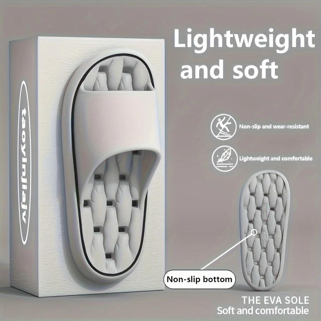 Женские тапочки из ЭВА — легкие, нескользящие, быстросохнущие, удобные для дома и ванной, можно стирать вручную, подходят для всесезонного ношения 38/39 серый
Женские тапочки из ЭВА — легкие, нескользящие, быстросохнущие, удобные для дома и ванной, можно стирать вручную, подходят для всесезонного ношения 38/39 серый