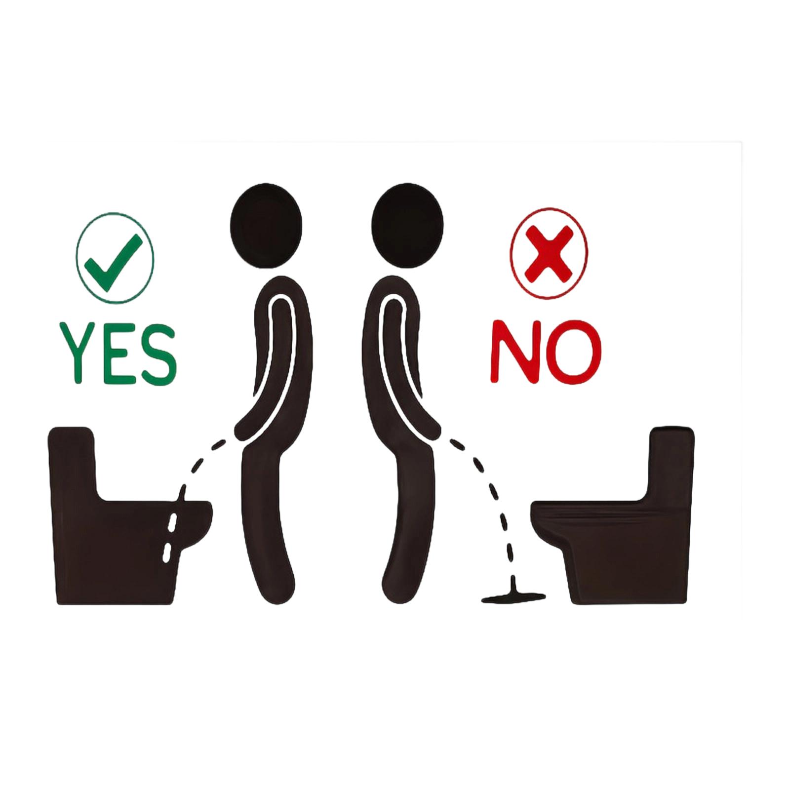 Removable Toilet Wall Sticker Bathroom Decal Funny Bathroom Sign Easy to Apply and Remove Waterproof Vinyl Material
Removable Toilet Wall Sticker Bathroom Decal Funny Bathroom Sign Easy to Apply and Remove Waterproof Vinyl Material