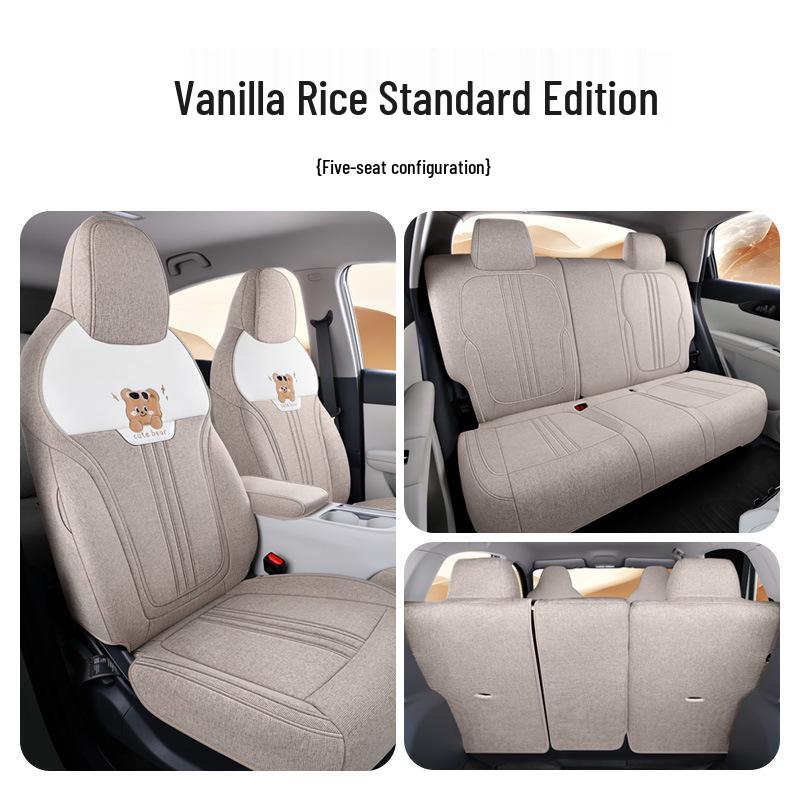 Breathable Linen Car Seat Cushion, Cartoon Universal All-Season Cover for Geely Vision Girls Car Model Year Specification
Breathable Linen Car Seat Cushion, Cartoon Universal All-Season Cover for Geely Vision Girls Car Model Year Specification