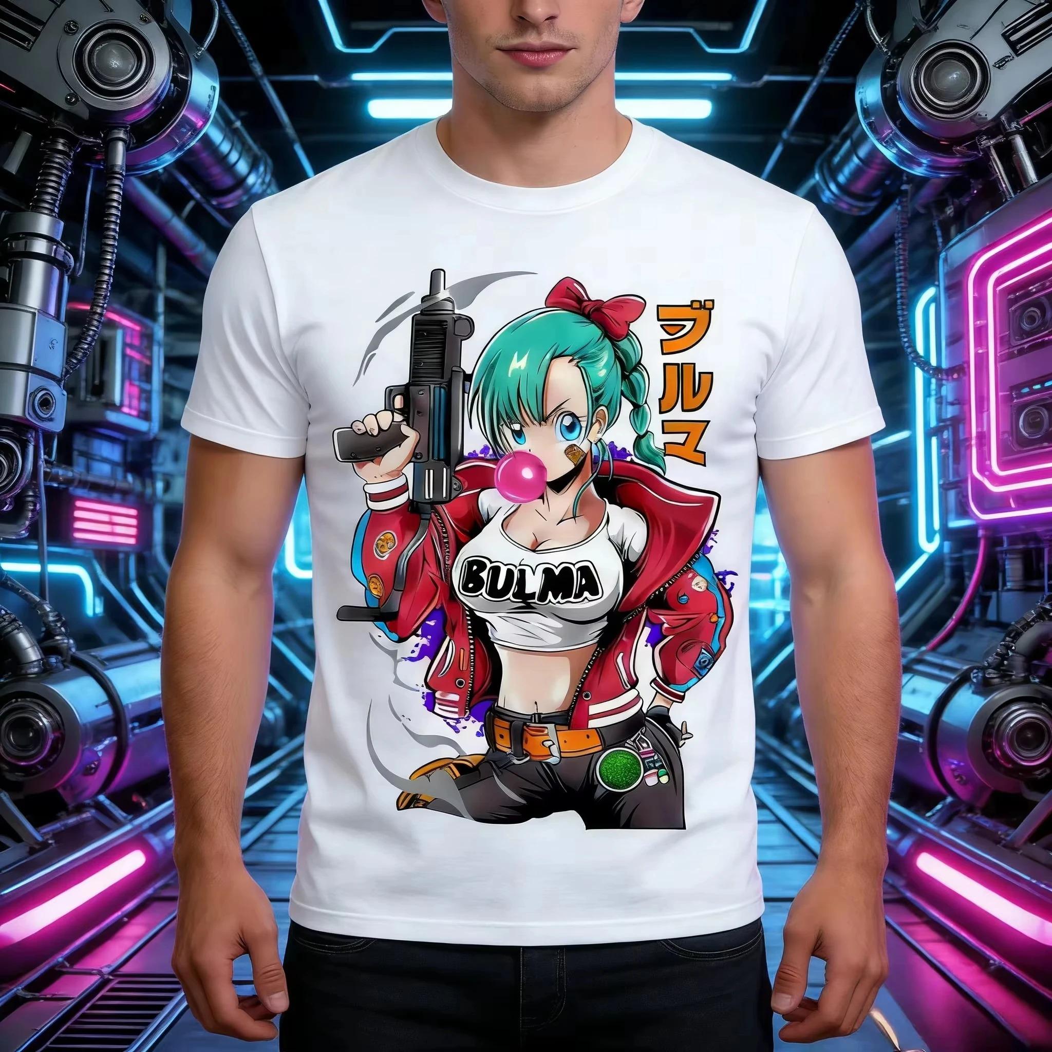 White Dragon Ball Bulma T-Shirt with Modern Streetwear Graphic (Urban Anime Aesthetic) 4XL
White Dragon Ball Bulma T-Shirt with Modern Streetwear Graphic (Urban Anime Aesthetic) 4XL