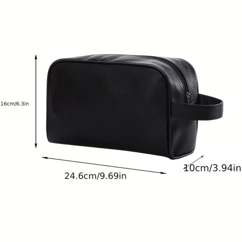 Leather Handle Design Storage Bag Large Capacity Waterproof Toiletry Bag for Travel Cosmetic Organizer Bathroom Storage Pouch
Leather Handle Design Storage Bag Large Capacity Waterproof Toiletry Bag for Travel Cosmetic Organizer Bathroom Storage Pouch