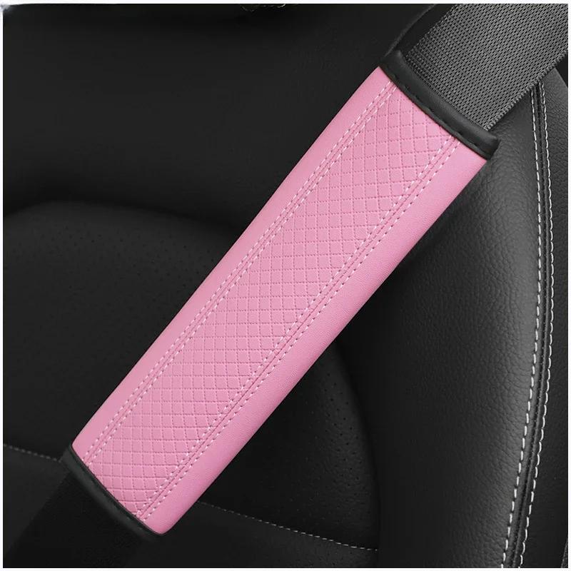 1/2Pcs PU Leather Car Seat Belt Shoulder Cover Embossed Safety Belt Protective Cover Comfortable Embroidered Auto Seatbelt Trim
1/2Pcs PU Leather Car Seat Belt Shoulder Cover Embossed Safety Belt Protective Cover Comfortable Embroidered Auto Seatbelt Trim