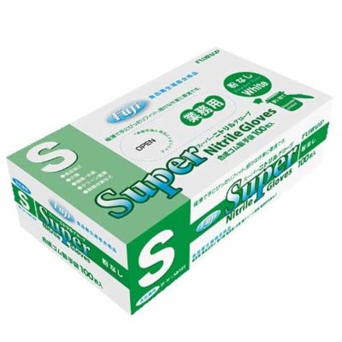 Fuji Super Nitrile Gloves, Powder-Free, White, Small, 100 Count
Fuji Super Nitrile Gloves, Powder-Free, White, Small, 100 Count