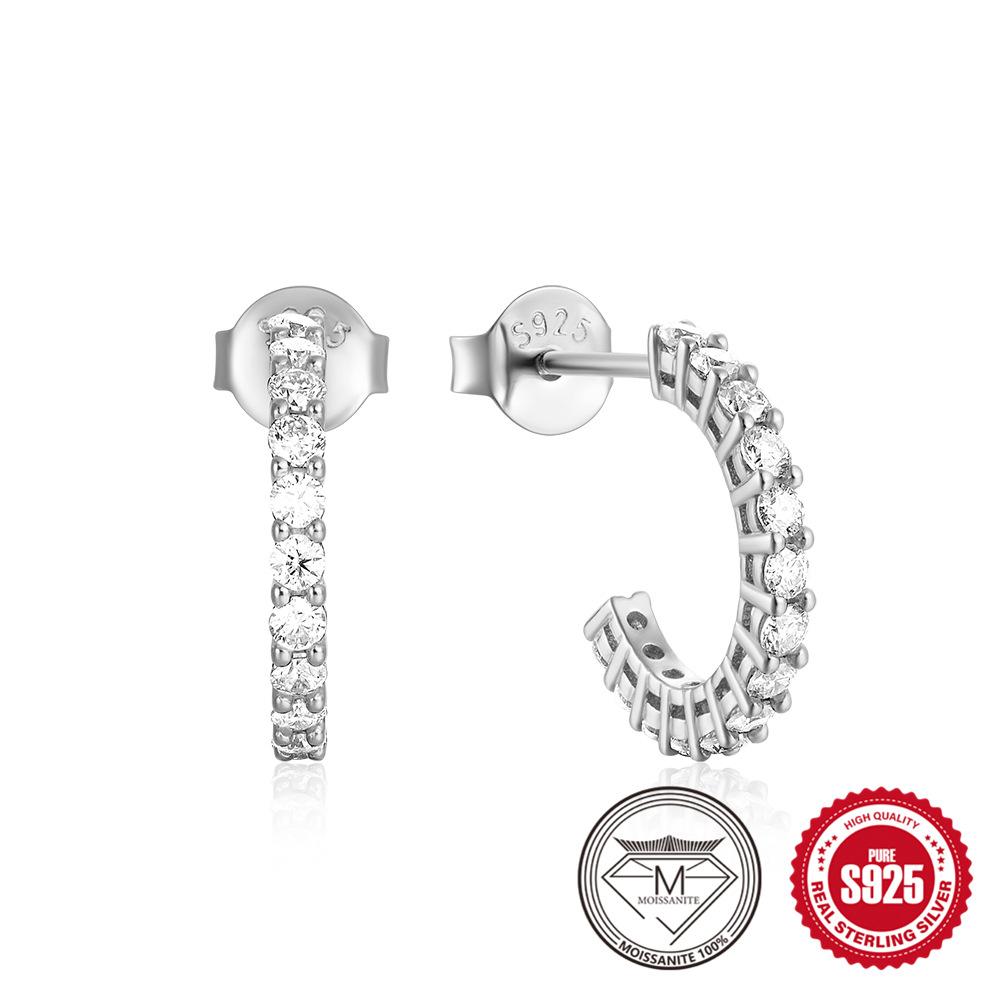 Классические серьги из стерлингового серебра 925 пробы с муассанитом и бриллиантами, серьги-гвоздики, женские свадебные серьги 925 Silver белого золота
Классические серьги из стерлингового серебра 925 пробы с муассанитом и бриллиантами, серьги-гвоздики, женские свадебные серьги 925 Silver белого золота