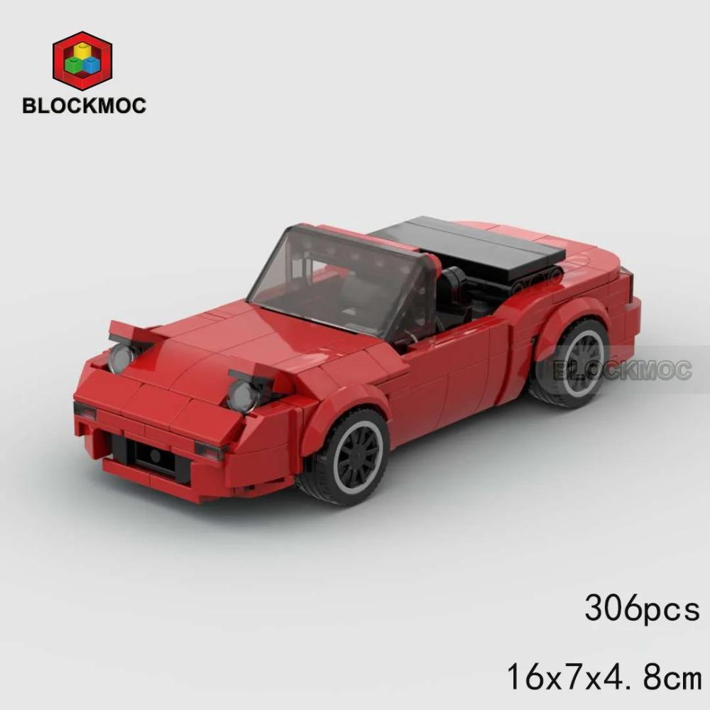 MOC Кубики Miata NA Серії Гоночний Спортивний Автомобіль Транспортні Засоби Гонщики Набори Будівельних Блоків Іграшки для Дітей
MOC Кубики Miata NA Серії Гоночний Спортивний Автомобіль Транспортні Засоби Гонщики Набори Будівельних Блоків Іграшки для Дітей