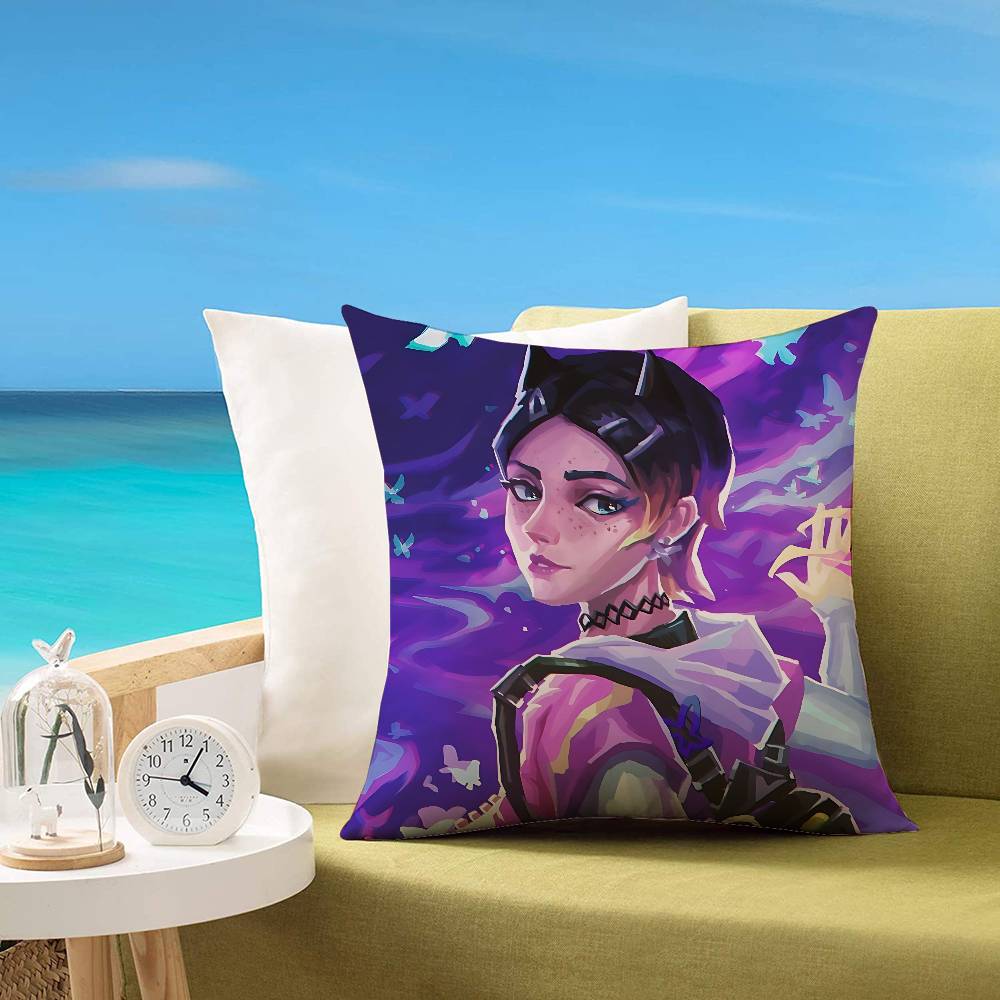 Cute CClove VValorantS Customizable Square Pillowcases Stylish And Soft Perfect For Beds Cars And Sofas 40x40 cm
Cute CClove VValorantS Customizable Square Pillowcases Stylish And Soft Perfect For Beds Cars And Sofas 40x40 cm