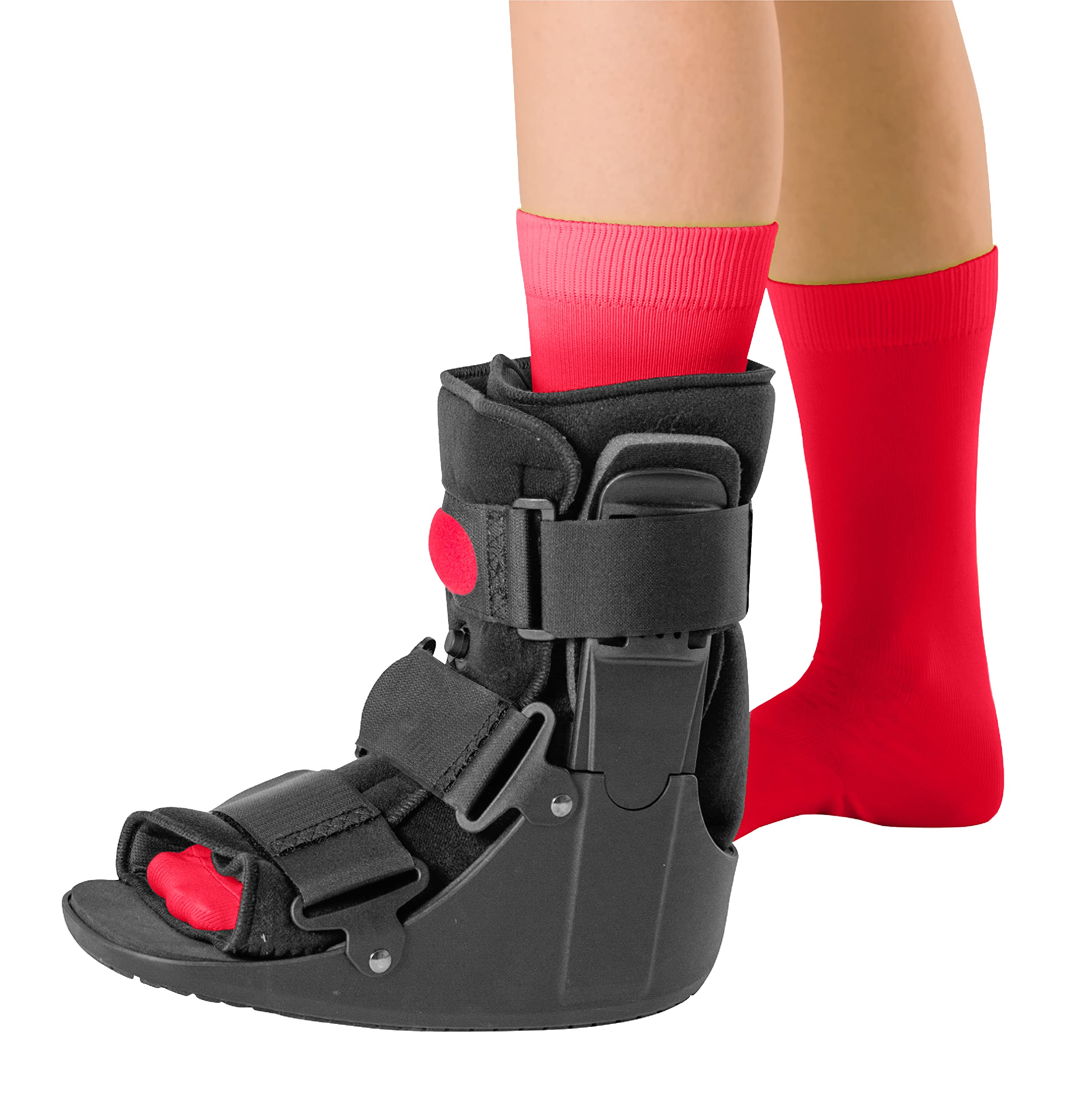 BraceAbility Air Ankle Walker Boot Ankle Walking Boots Orthopedic Foot Improvement Stent Sprained Ankle Amputation Toe Injury Metatarsal Stress чёрный
BraceAbility Air Ankle Walker Boot Ankle Walking Boots Orthopedic Foot Improvement Stent Sprained Ankle Amputation Toe Injury Metatarsal Stress чёрный