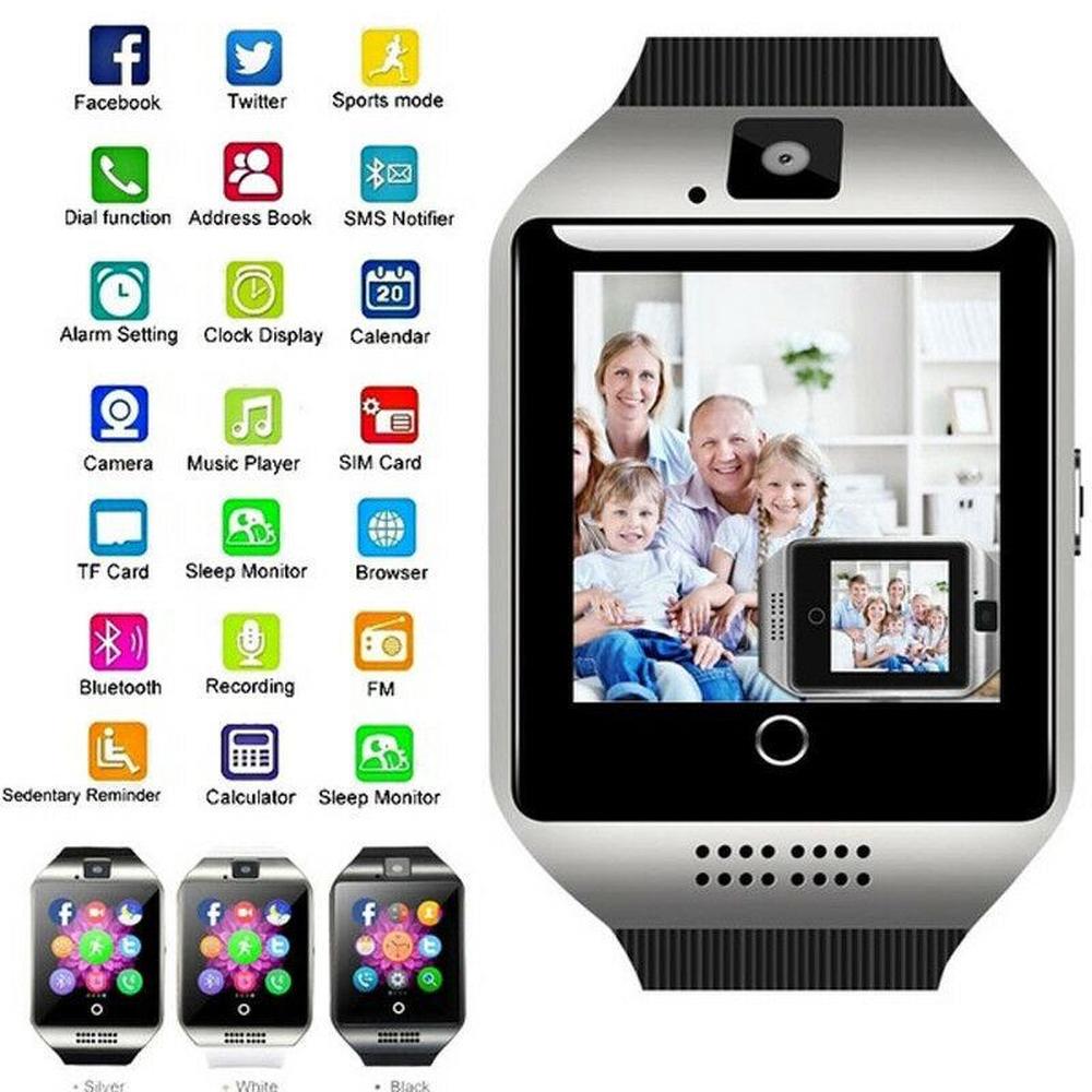 No 18 Bluetooth Смарт-часы с камерой Wristband для Android сенсорный экран Smart Band Мужчины женщины
No 18 Bluetooth Смарт-часы с камерой Wristband для Android сенсорный экран Smart Band Мужчины женщины