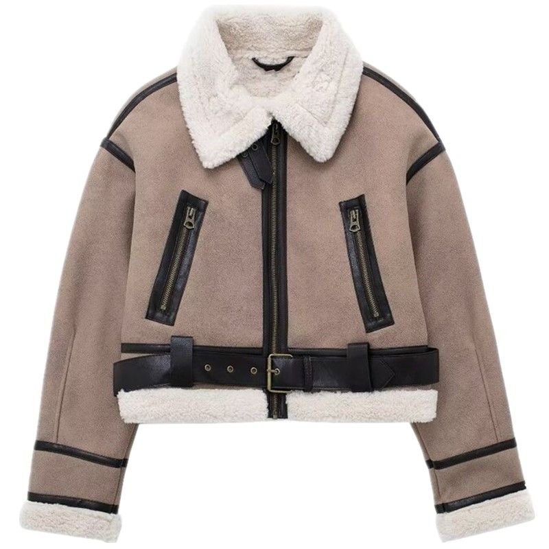 Fashion Style 2023 New Autumn and Winter Women s Clothing Easiest for Match Double-Sided Short Jacket 8073235 716 Brown L
Fashion Style 2023 New Autumn and Winter Women s Clothing Easiest for Match Double-Sided Short Jacket 8073235 716 Brown L