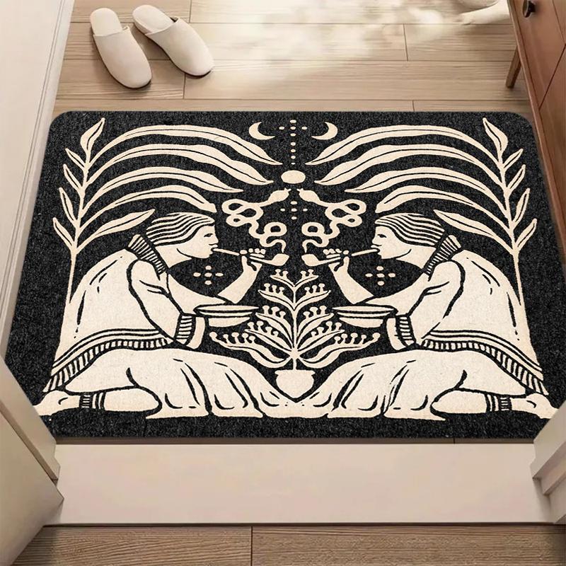 Vintage Ethnic Style Totem Printed Carpet Rural Style Decorative Door Mat Farmhouse Living Room Bedroom Entrance Carpet 40cm x 60cm
Vintage Ethnic Style Totem Printed Carpet Rural Style Decorative Door Mat Farmhouse Living Room Bedroom Entrance Carpet 40cm x 60cm