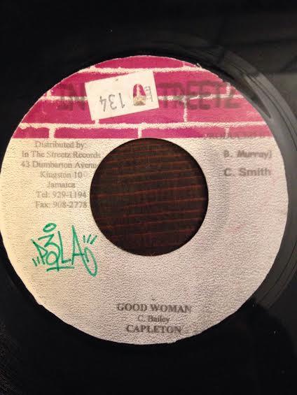 7inch Record CAPLETON Good Woman NONE In The Streetz Jamaica Reggae Ska Dub Used
7inch Record CAPLETON Good Woman NONE In The Streetz Jamaica Reggae Ska Dub Used