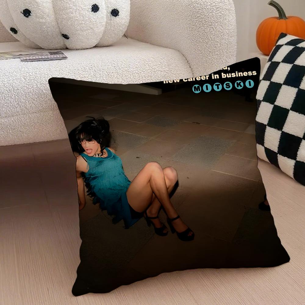 Singer MMitski Cushion Cover Throw Pillow Cover Hidden Button Durable Polyester Chair Cushion 30X30cm
Singer MMitski Cushion Cover Throw Pillow Cover Hidden Button Durable Polyester Chair Cushion 30X30cm