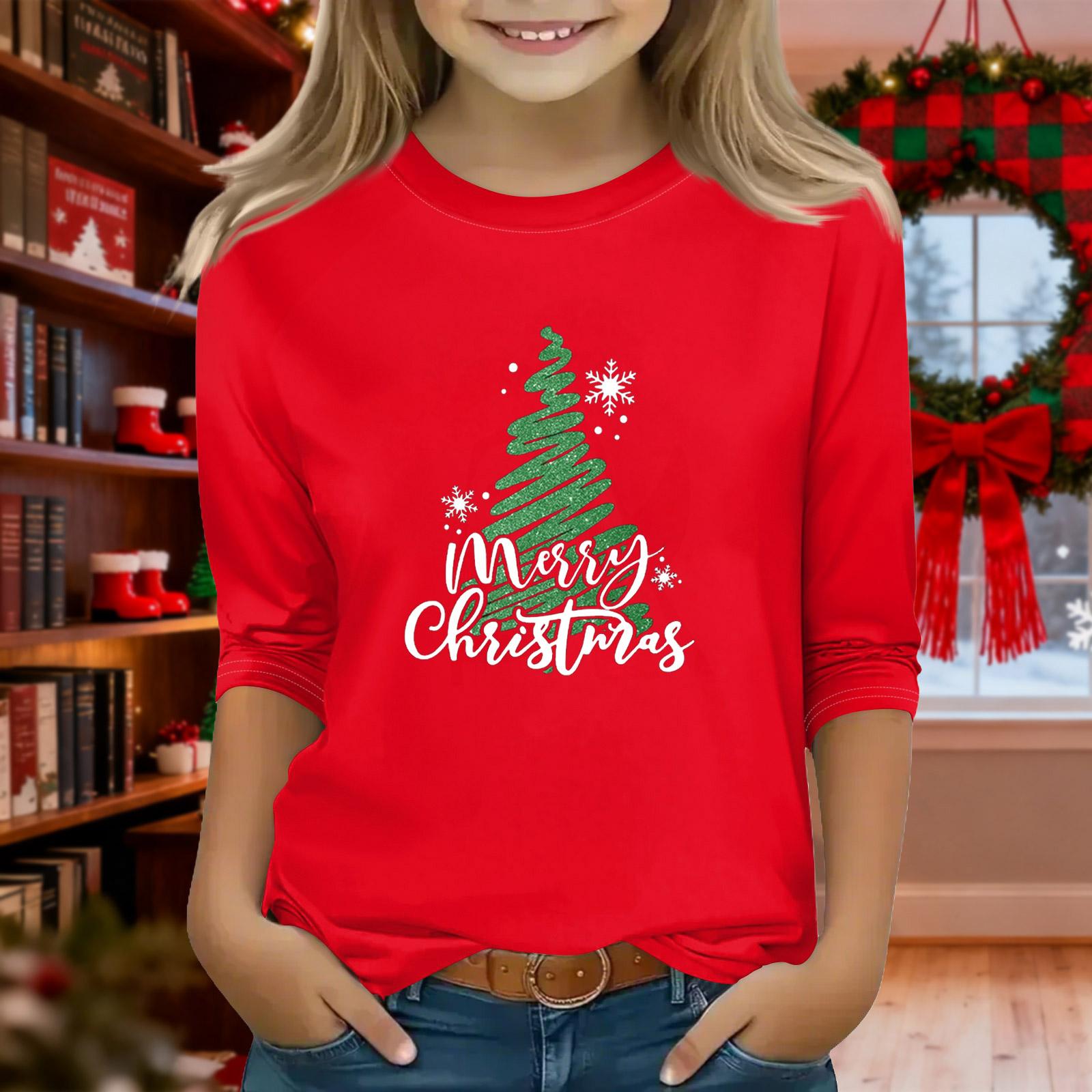 Принтованные топы для девочек-подростков, футболки с круглым вырезом и рукавами 3/4, модные топы для наряда 120 киноварь
Принтованные топы для девочек-подростков, футболки с круглым вырезом и рукавами 3/4, модные топы для наряда 120 киноварь