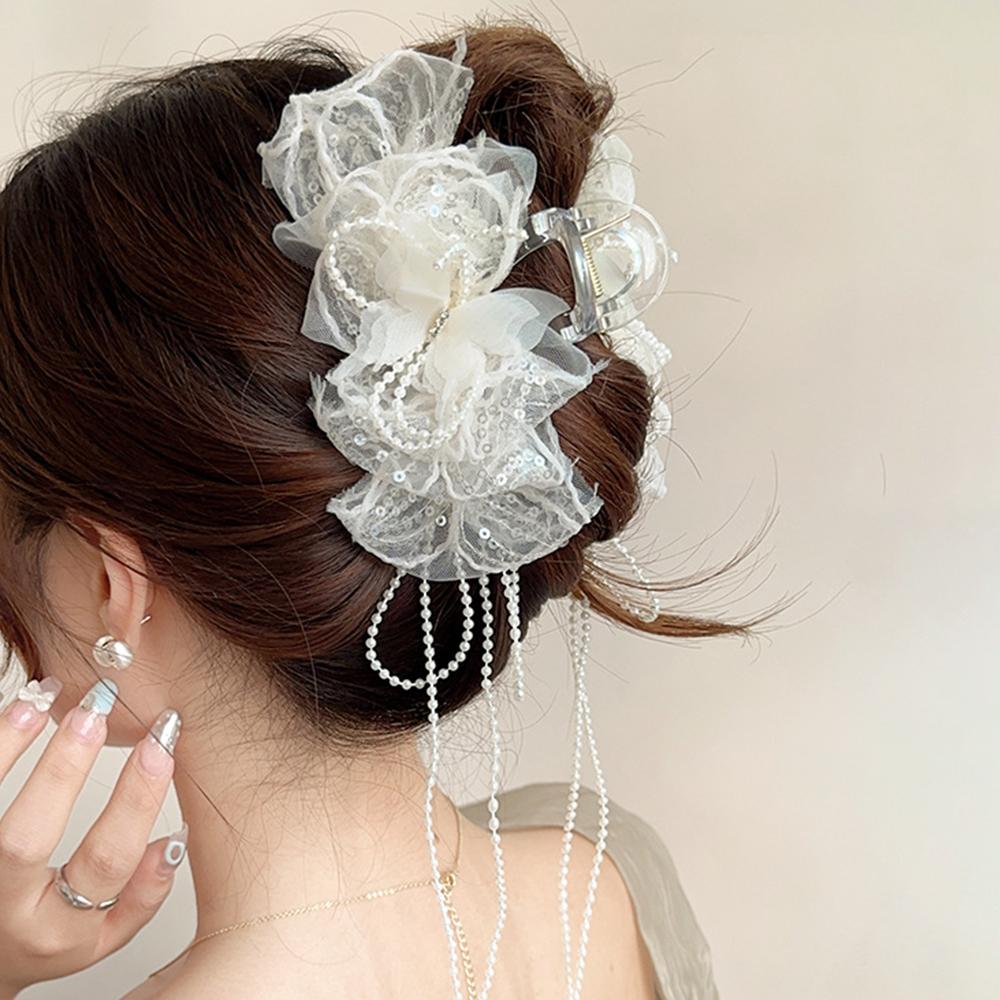 Sequins Hair Claw Butterflies Tassels Grasping Clip New Shark Clip Hair Accessories бежевий
Sequins Hair Claw Butterflies Tassels Grasping Clip New Shark Clip Hair Accessories бежевий