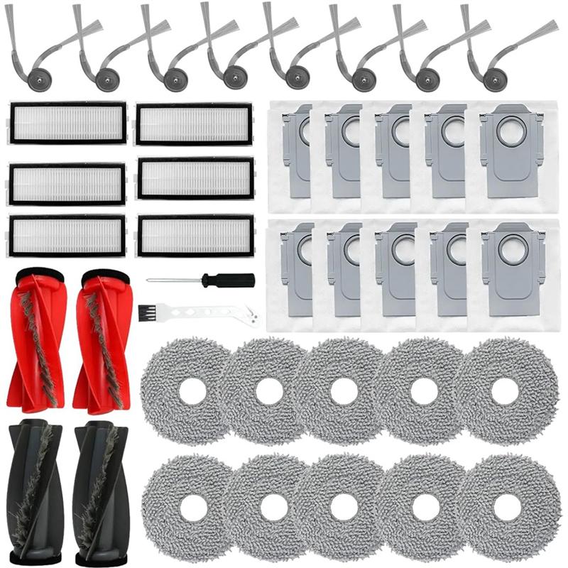 A78E-Robot Vacuum Cleaner Accessories Kit For Roborock Qrevo Curv/Curv S5X/Edge/S5V Replacement Parts
A78E-Robot Vacuum Cleaner Accessories Kit For Roborock Qrevo Curv/Curv S5X/Edge/S5V Replacement Parts
