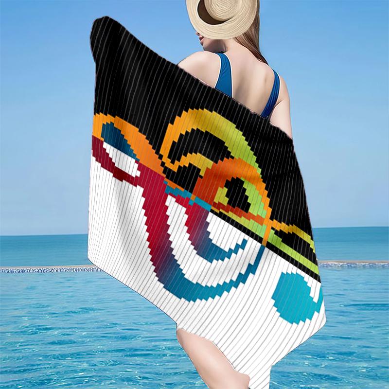 Music Notes Harmony Beach Towel, Super Soft Microfiber, Gift for Her/Him, Birthday, for Pool, Beach, Travel, Home Decor Fan gifts 70cmx140cm(27x55inch)
Music Notes Harmony Beach Towel, Super Soft Microfiber, Gift for Her/Him, Birthday, for Pool, Beach, Travel, Home Decor Fan gifts 70cmx140cm(27x55inch)