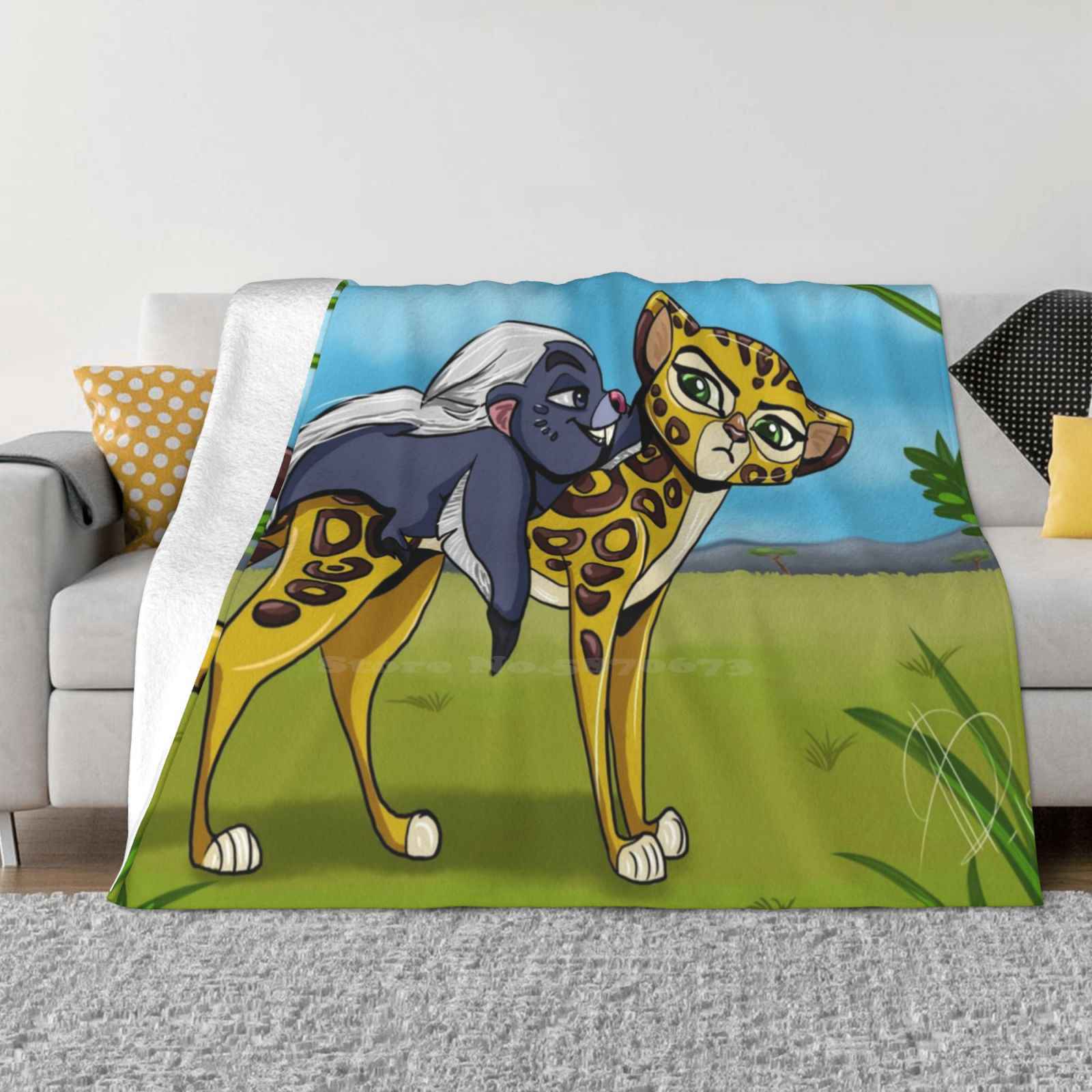 Lion Cartoon Guard Cheetah Bunga Fashion Soft Warm Flannel Blanket Lion Guard Africa Feline King Serengeti Swahili Animal 30x40in
Lion Cartoon Guard Cheetah Bunga Fashion Soft Warm Flannel Blanket Lion Guard Africa Feline King Serengeti Swahili Animal 30x40in