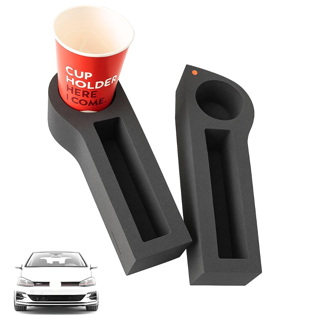CASPORT Drink Holder for VW Golf Soundproofing Small Item Premium Interior Set of 2 and Black 8/8.5, Material, Storage, Fit, (Left Right), чёрный
CASPORT Drink Holder for VW Golf Soundproofing Small Item Premium Interior Set of 2 and Black 8/8.5, Material, Storage, Fit, (Left Right), чёрный