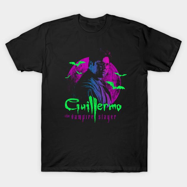 Men Black Print T-shirt Guillermo The Vampire Slayer No-Cut Transfer Paper Print Cotton Tshirt L чорний
Men Black Print T-shirt Guillermo The Vampire Slayer No-Cut Transfer Paper Print Cotton Tshirt L чорний