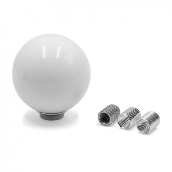White Ball Shaped Automobile Vehicle Car Manual Gear Shift Lever Knob
White Ball Shaped Automobile Vehicle Car Manual Gear Shift Lever Knob