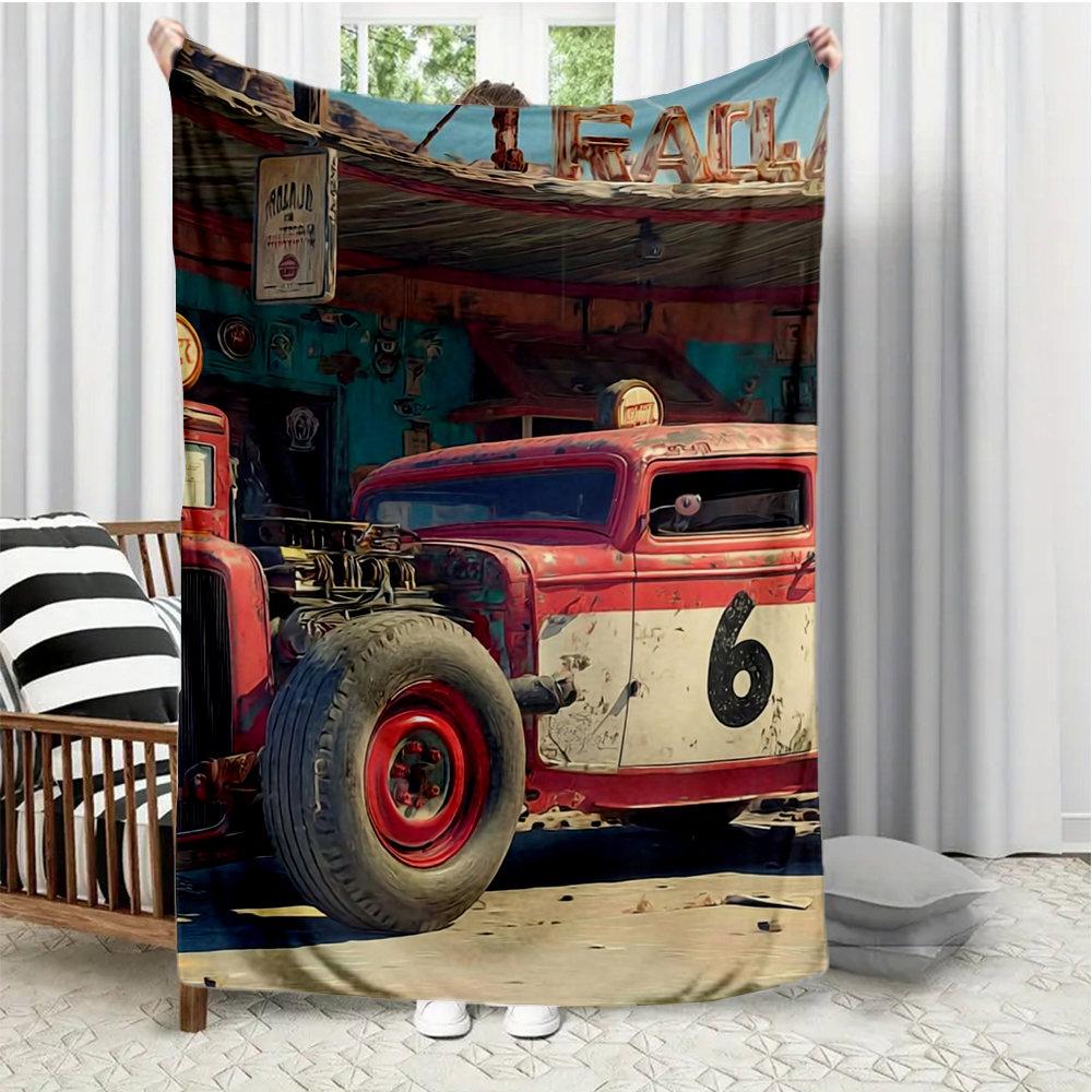 Retro Racing Number Design Flannel printed blanket suitable for all seasons suitable for living room office sofa and travel 75x90cm
Retro Racing Number Design Flannel printed blanket suitable for all seasons suitable for living room office sofa and travel 75x90cm