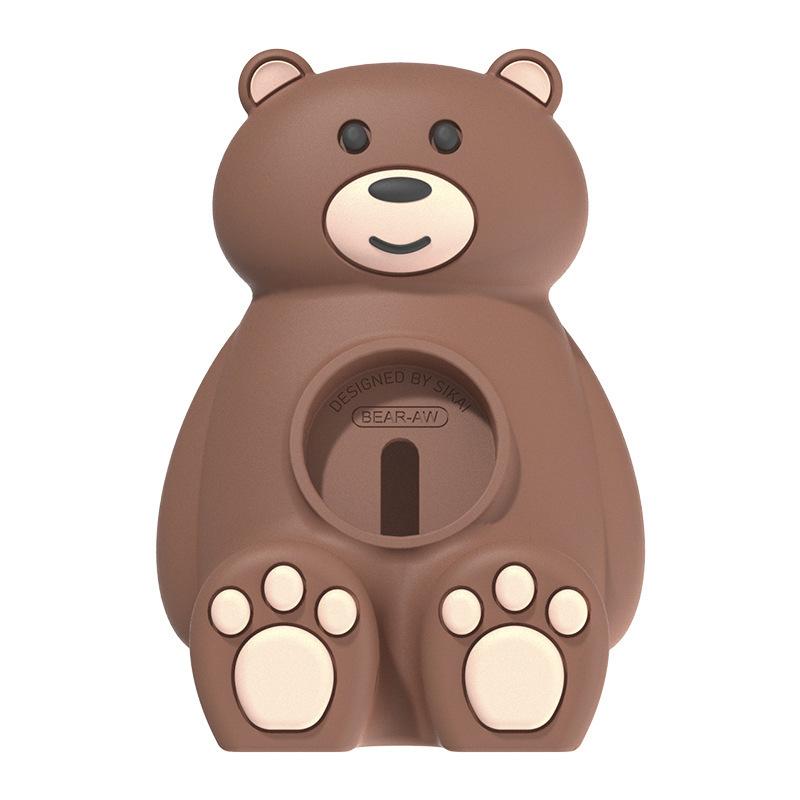 Подходит для подставки для зарядки Apple Watch. Подставка для зарядки iwatch S7/6/SE/5/4. Настольная подставка Bear.
Подходит для подставки для зарядки Apple Watch. Подставка для зарядки iwatch S7/6/SE/5/4. Настольная подставка Bear.