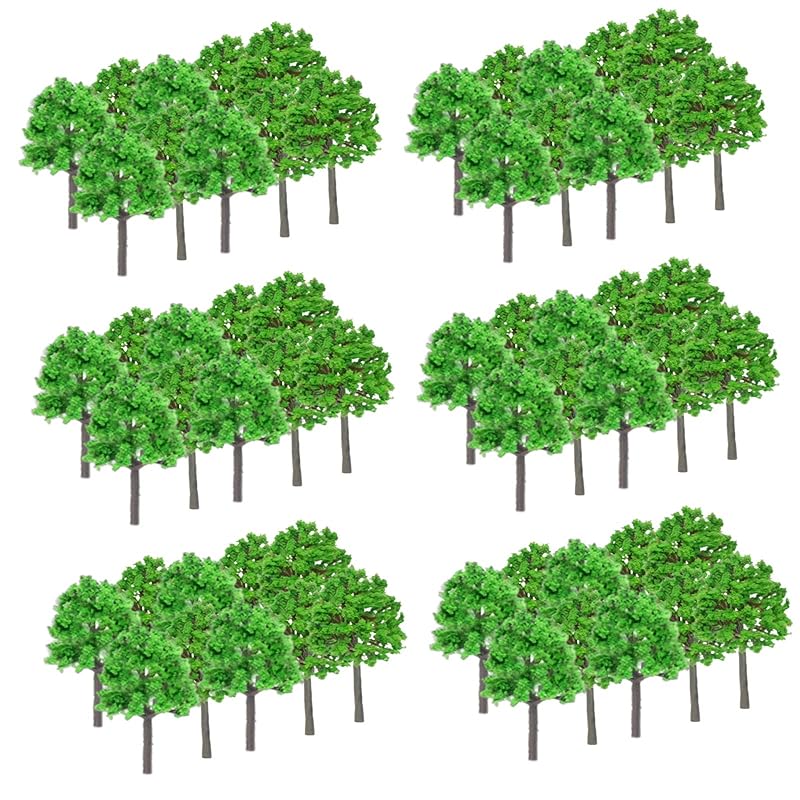 heizi diorama tree 60 pieces set HO gauge N gauge landscape tree model railway architectural model miniature plastic model material (3.5cm green)
heizi diorama tree 60 pieces set HO gauge N gauge landscape tree model railway architectural model miniature plastic model material (3.5cm green)