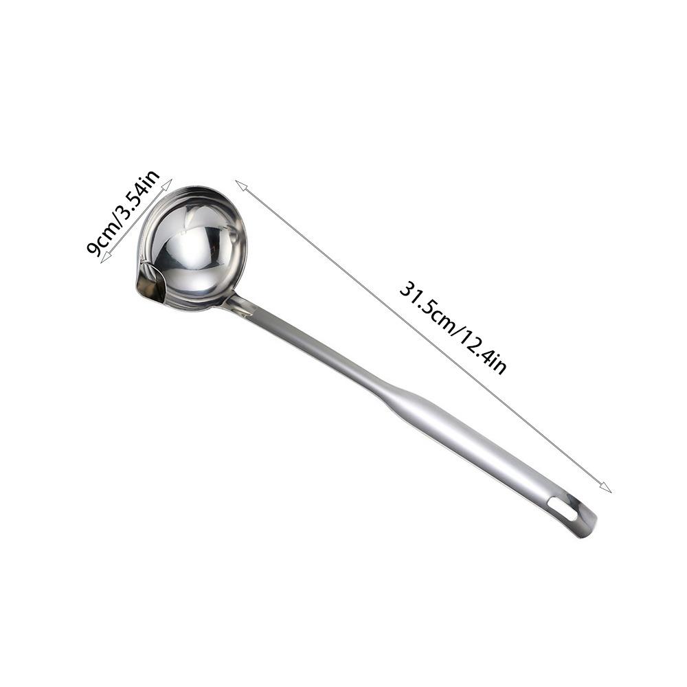 Ложки-шумівники з нержавіючої сталі 304 з довгою ручкою, масловіддільник, суп, домашня кухня 304 Stainless Steel
Ложки-шумівники з нержавіючої сталі 304 з довгою ручкою, масловіддільник, суп, домашня кухня 304 Stainless Steel