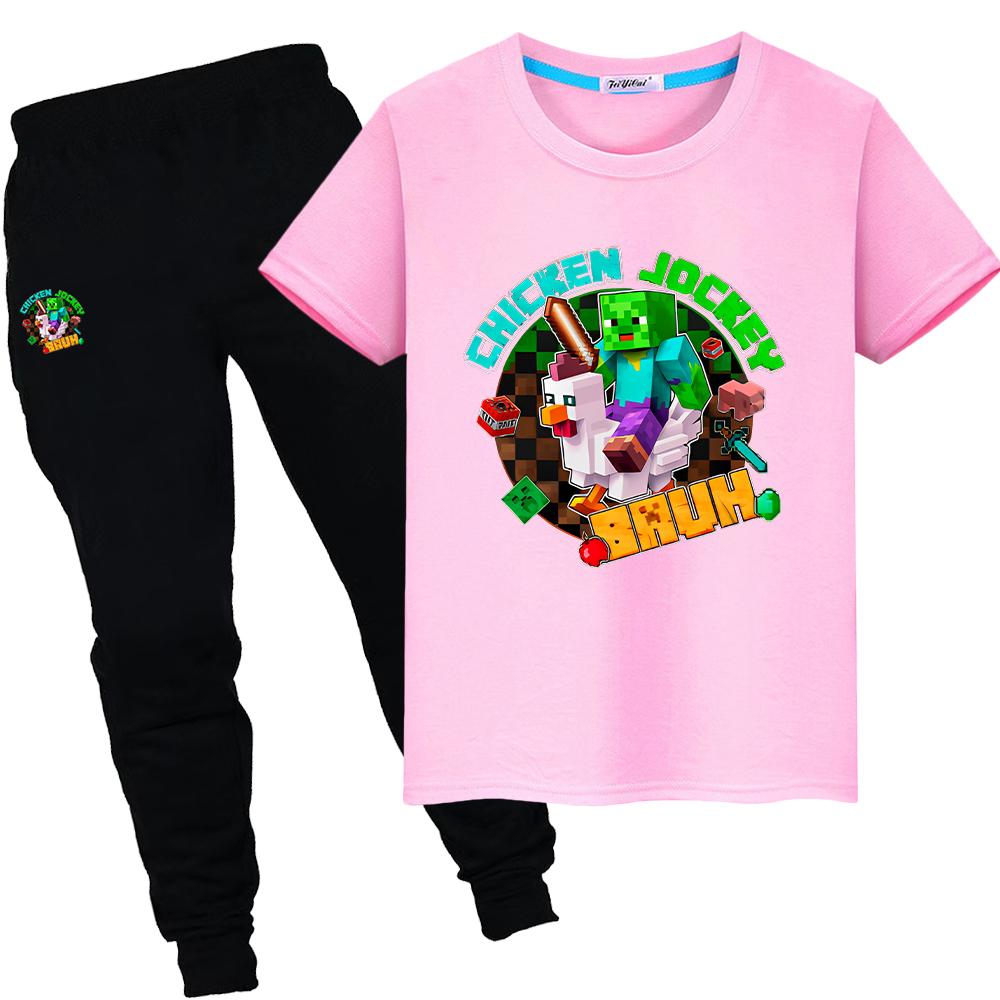 2pcs Short+pants boys girls Sport Sets Minecraft Print 100%Cotton Anime T-shirt Children clothes Cartoon Suit kids holiday gift 100 білий
2pcs Short+pants boys girls Sport Sets Minecraft Print 100%Cotton Anime T-shirt Children clothes Cartoon Suit kids holiday gift 100 білий