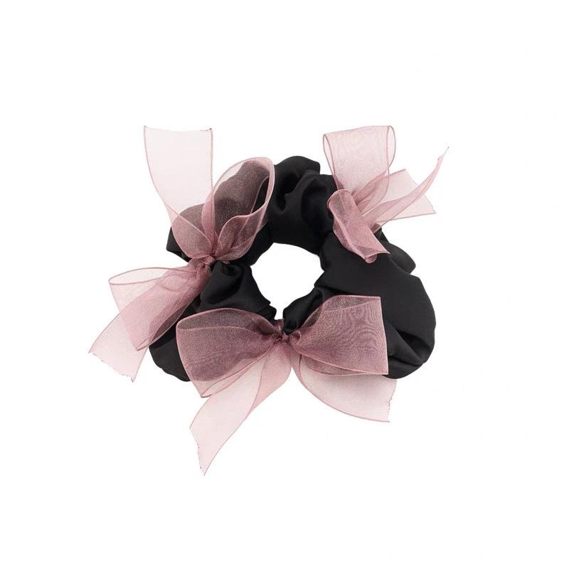 Net Mesh Bow Hairband for Long Ponytail with A Big Bun
Net Mesh Bow Hairband for Long Ponytail with A Big Bun