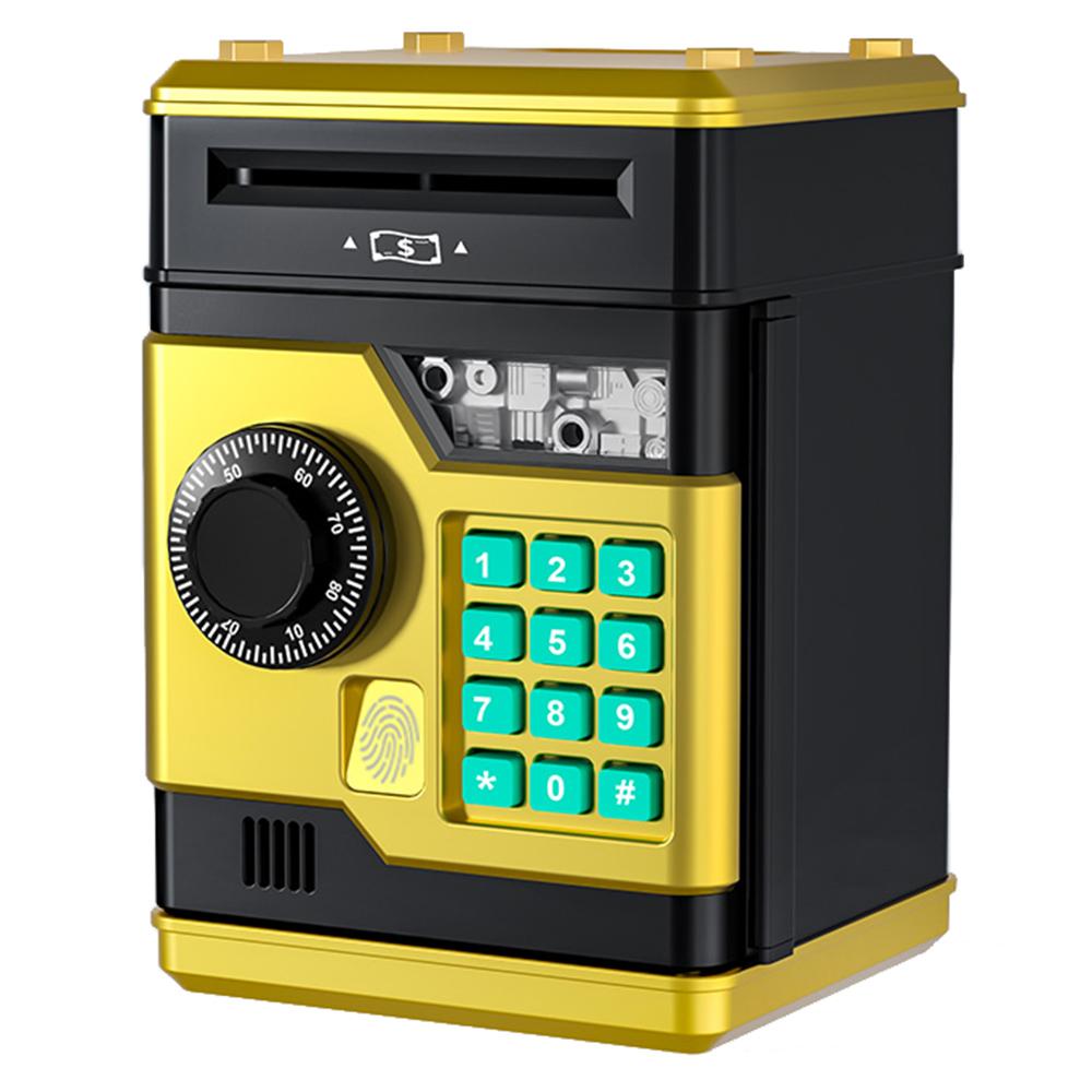 Fingerprint Password Safe Piggy Bank ATM-Style Electronic Coin and Cash Savings Children Plastic Saving Money Box A
Fingerprint Password Safe Piggy Bank ATM-Style Electronic Coin and Cash Savings Children Plastic Saving Money Box A