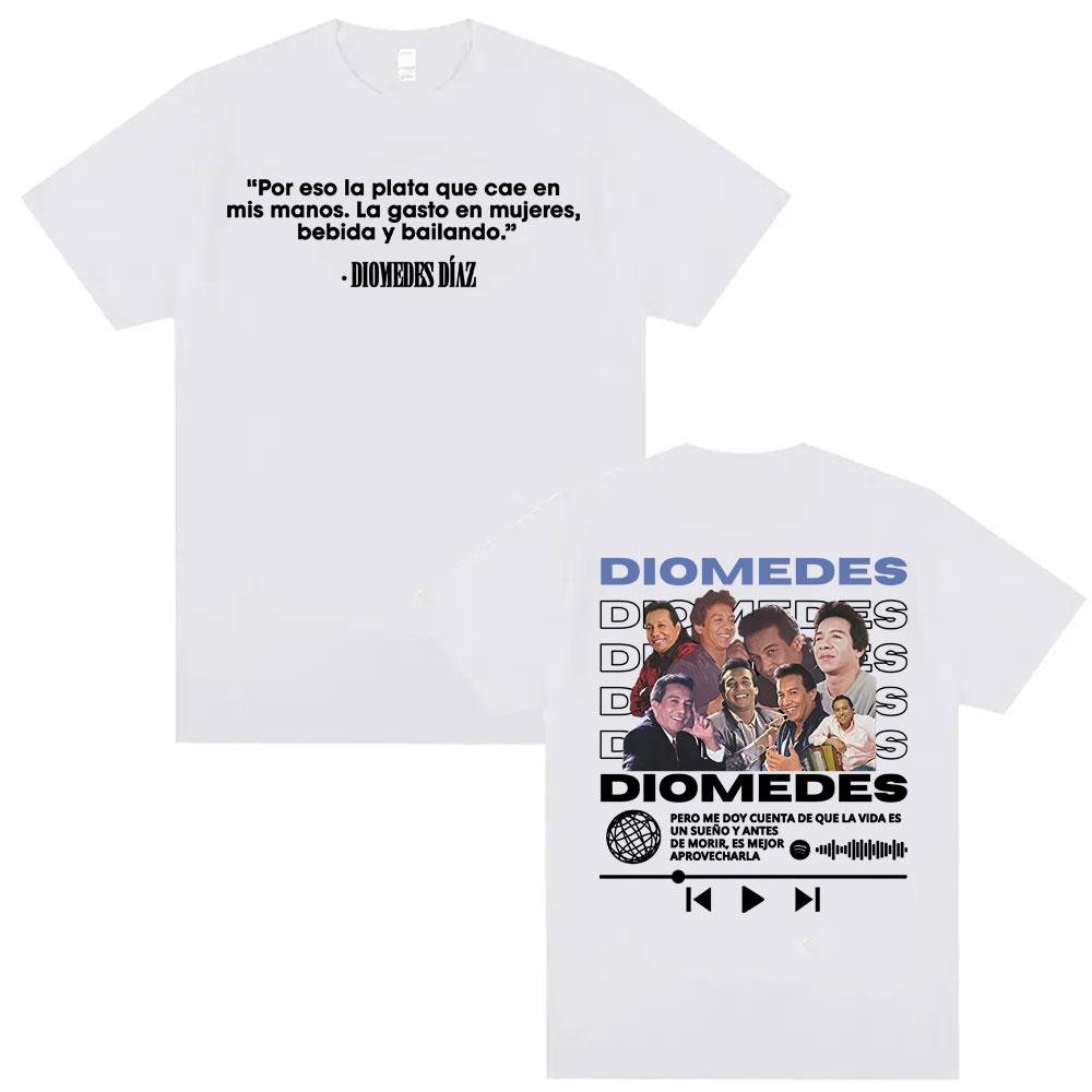 Singer Diomedes Diaz Album Cover Print 2026 Summer Mens Harajuku Cotton Mens Tshirt Hiphop Casual Street Wear Y2K Tshirt M
Singer Diomedes Diaz Album Cover Print 2026 Summer Mens Harajuku Cotton Mens Tshirt Hiphop Casual Street Wear Y2K Tshirt M