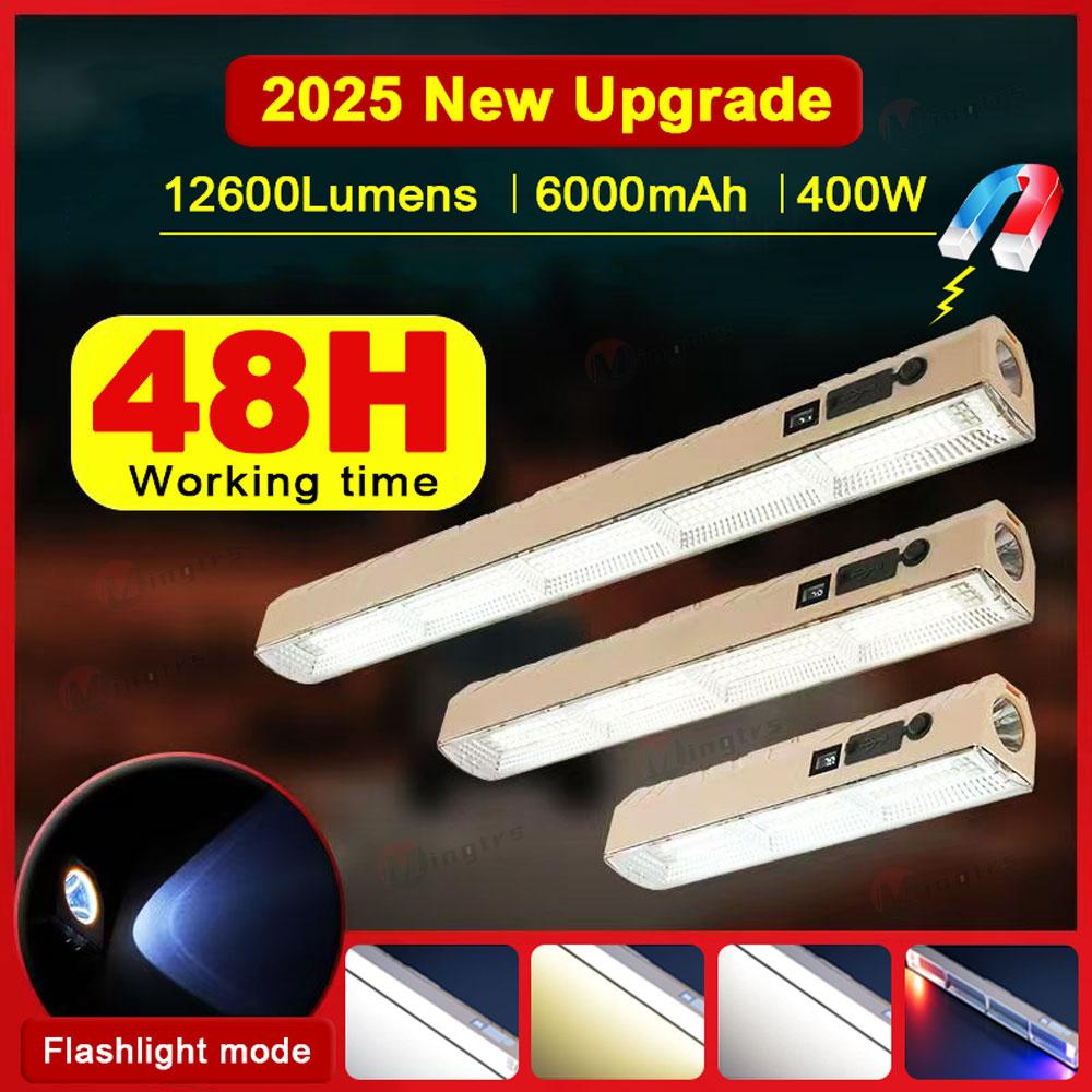 12600 Lumens LED Magnetic Work Light with Hook USB Rechargeable Portable Underhood Work Lamp Bar For Car Repair Outdoor Lighting
12600 Lumens LED Magnetic Work Light with Hook USB Rechargeable Portable Underhood Work Lamp Bar For Car Repair Outdoor Lighting