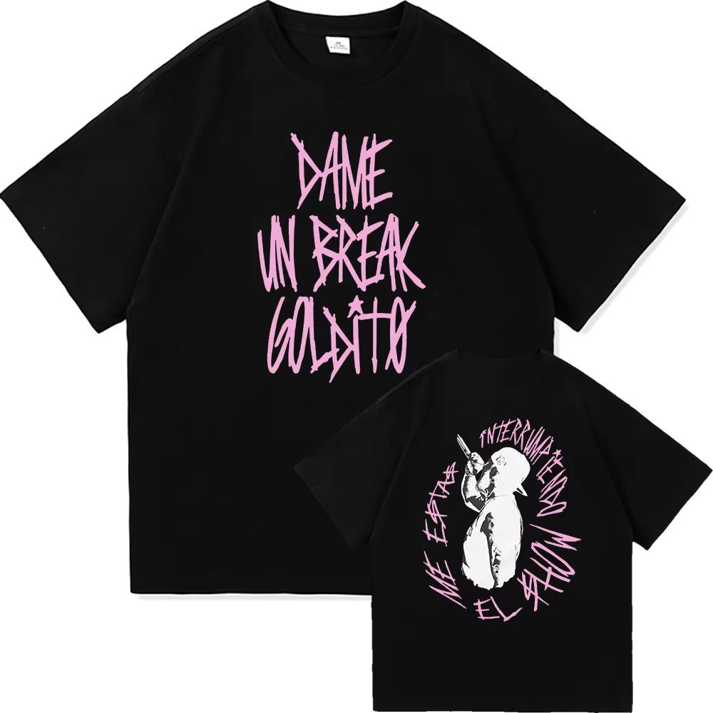 Jhayco Tour TShirt Goldito Dame Un Break Men Clothing Harajuku Vintage Unisex Tops High Quality Cotton Clothes for Fans Gifts S
Jhayco Tour TShirt Goldito Dame Un Break Men Clothing Harajuku Vintage Unisex Tops High Quality Cotton Clothes for Fans Gifts S