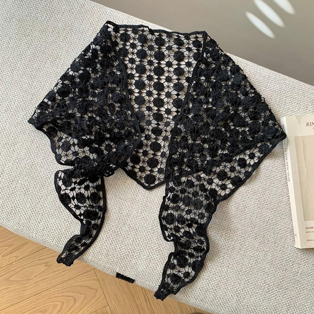 Floral Printed Lace Headband Transparent Skirt Curtain All-match Lace Triangle Scarf Travel Style 12
Floral Printed Lace Headband Transparent Skirt Curtain All-match Lace Triangle Scarf Travel Style 12