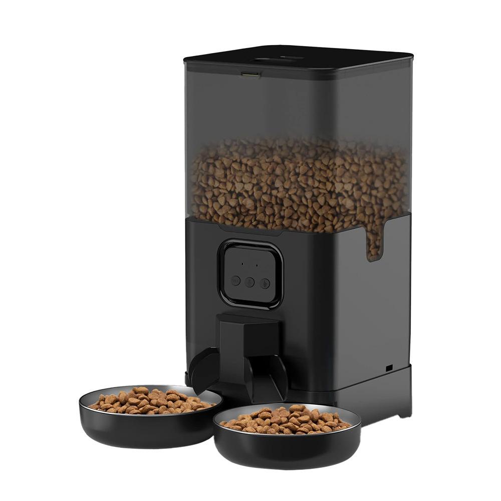 6L Automatic Pet Feeder for Cats WiFi Smart Stainless Steel Tow Bowl Dog Feeder Large Capacity Timed Feed Trough Fo Wifi Button Pet Feeder
6L Automatic Pet Feeder for Cats WiFi Smart Stainless Steel Tow Bowl Dog Feeder Large Capacity Timed Feed Trough Fo Wifi Button Pet Feeder